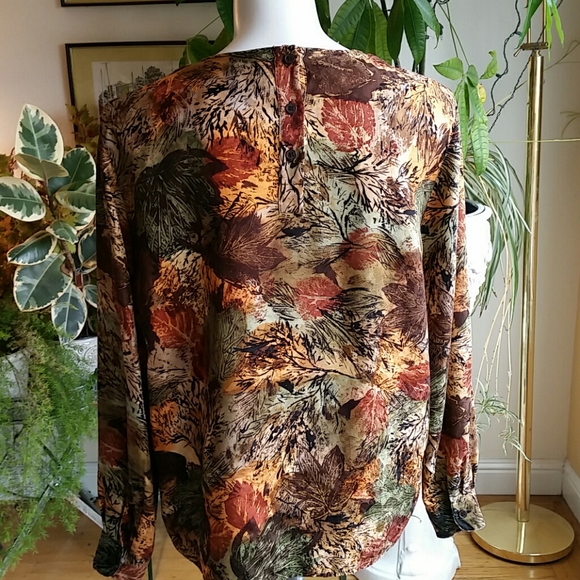 Bella Camicie by Brett Harrison silk blouse size10 - Picture 5 of 8
